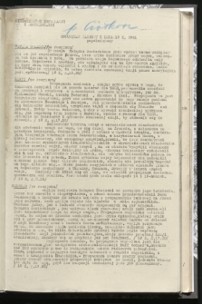 Komunikat Radiowy z dnia 13 X 1941 - wydanie popołudniowe