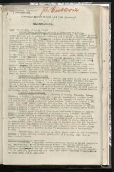 Komunikat Radiowy z dnia 16 X 1941 - wydanie poranne