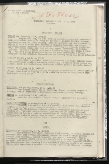 Komunikat Radiowy z dnia 17 X 1941 - wydanie poranne