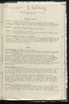 Komunikat Radiowy z dnia 22 X 1941 - wydanie popołudniowe