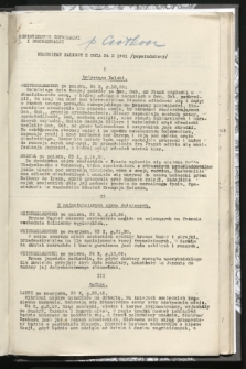 Komunikat Radiowy z dnia 24 X 1941 - wydanie popołudniowe