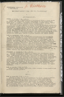 Komunikat Radiowy z dnia 4 XI 1941 - wydanie popołudniowe