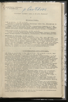 Komunikat Radiowy z dnia 12 XI 1941
