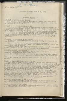 Komunikat Radiowy z dnia 17 XI 1941 - wydanie poranne