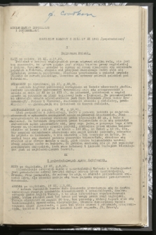 Komunikat Radiowy z dnia 17 XI 1941 - wydanie popołudniowe