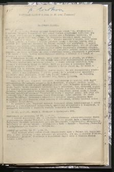 Komunikat Radiowy z dnia 19 XI 1941 - wydanie poranne