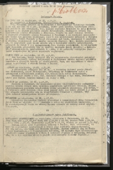 Komunikat Radiowy z dnia 20 XI 1941 - wydanie poranne