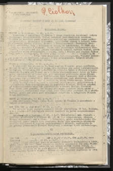 Komunikat Radiowy z dnia 21 XI 1941 - wydanie poranne