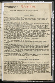 Komunikat Radiowy z dnia 27 XI 1941 - wydanie poranne