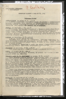 Komunikat Radiowy z dnia 29 XI 1941