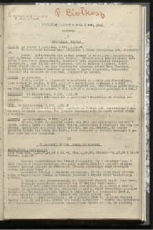 Komunikat Radiowy z dnia 5 XII 1941 - wydanie poranne