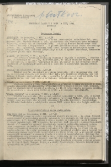 Komunikat Radiowy z dnia 9 XII 1941 - wydanie poranne