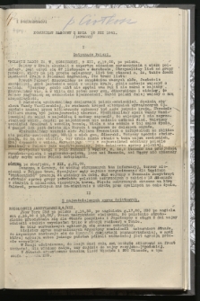 Komunikat Radiowy z dnia 10 XII 1941 - wydanie poranne