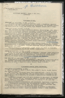 Komunikat Radiowy z dnia 17 XII 1941 - wydanie poranne