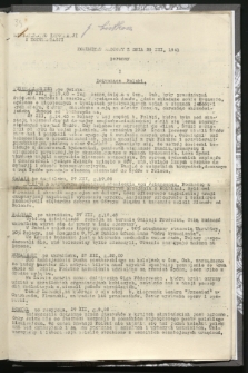 Komunikat Radiowy z dnia 29 XII 1941 - wydanie poranne