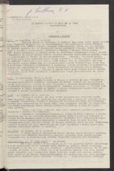 Komunikat Radiowy z dnia 26 I 1942 - wydanie popołudniowe