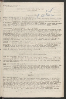 Komunikat Radiowy z dnia 29 I 1942 - wydanie popołudniowe