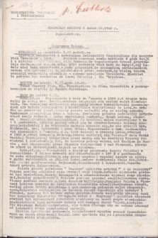 Komunikat Radiowy z dnia 3 lutego 1942 - wydanie popołudniowe