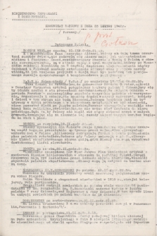 Komunikat Radiowy z dnia 23 lutego 1942 - wydanie poranne