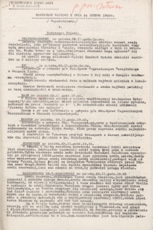 Komunikat Radiowy z dnia 24 lutego 1942 - wydanie popołudniowe