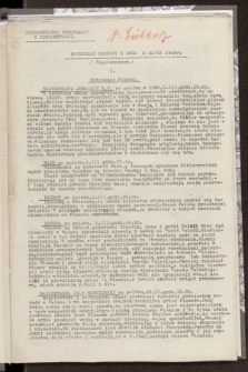 Komunikat Radiowy z dnia 2 marca 1942 - wydanie popołudniowe