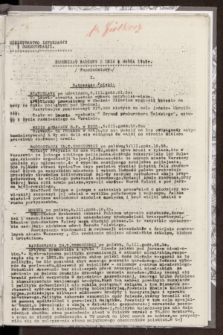 Komunikat Radiowy z dnia 6 marca 1942 - wydanie popołudniowe
