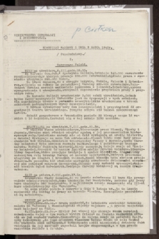 Komunikat Radiowy z dnia 9 marca 1942 - wydanie popołudniowe