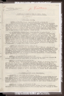 Komunikat Radiowy z dnia 31 marca 1942 - wydanie poranne