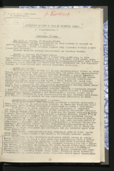 Komunikat Radiowy z dnia 20 kwietnia 1942 - wydanie popołudniowe