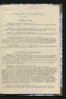 Komunikat Radiowy z dnia 23 kwietnia 1942 - wydanie popołudniowe