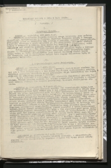 Komunikat Radiowy z dnia 8 maja 1942 - wydanie poranne