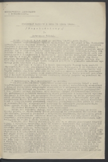 Komunikat Radiowy z dnia 13 lipca 1942 - wydanie popołudniowe