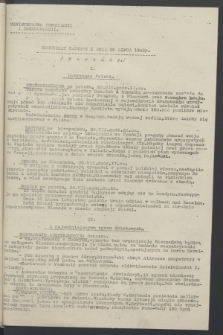 Komunikat Radiowy z dnia 22 lipca 1942 - wydanie poranne