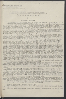 Komunikat Radiowy z dnia 30 lipca 1942 - wydanie popołudniowe