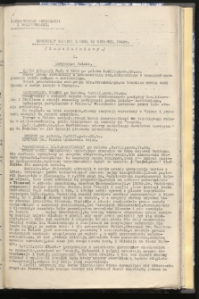 Komunikat Radiowy z dnia 10 sierpnia 1942 - wydanie popołudniowe