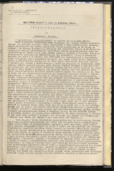 Komunikat Radiowy z dnia 11 sierpnia 1942 - wydanie popołudniowe