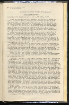 Komunikat Radiowy z dnia 27 VIII 1942 - wydanie popołudniowe