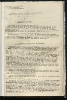 Komunikat Radiowy z dnia 4 listopada 1942 - wydanie poranne