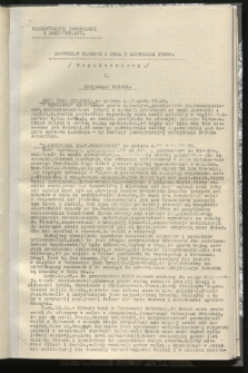 Komunikat Radiowy z dnia 5 listopada 1942 - wydanie popołudniowe