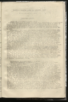 Komunikat Radiowy z dnia 10 listopada 1942 - wydanie popołudniowe