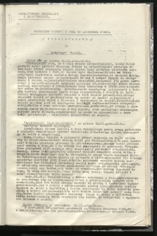 Komunikat Radiowy z dnia 13 listopada 1942 - wydanie popołudniowe