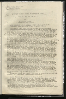 Komunikat Radiowy z dnia 20 listopada 1942 - wydanie popołudniowe