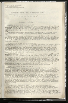 Komunikat Radiowy z dnia 23 listopada 1942, - wydanie popołudniowe