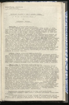Komunikat Radiowy z dnia 4 grudnia 1942 - wydanie popołudniowe
