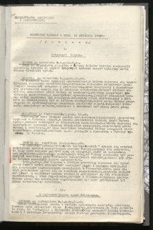 Komunikat Radiowy z dnia 12 stycznia 1943 - wydanie poranne