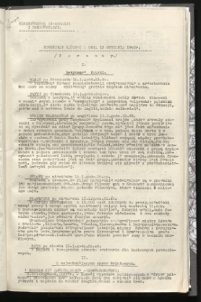 Komunikat Radiowy z dnia 13 stycznia 1943 - wydanie poranne