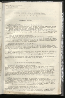 Komunikat Radiowy z dnia 15 stycznia 1943 - wydanie poranne