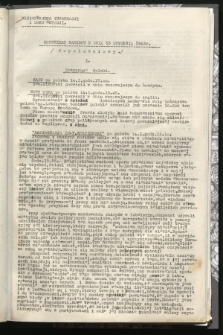 Komunikat Radiowy z dnia 15 stycznia 1943 - wydanie popołudniowe
