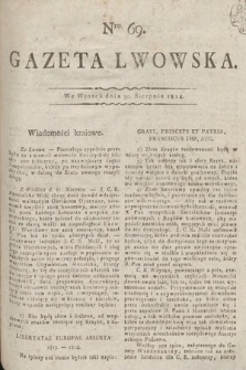 Gazeta Lwowska. 1814, nr 69