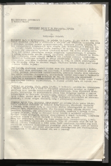 Komunikat Radiowy z dnia 20 stycznia 1943 - wydanie popołudniowe